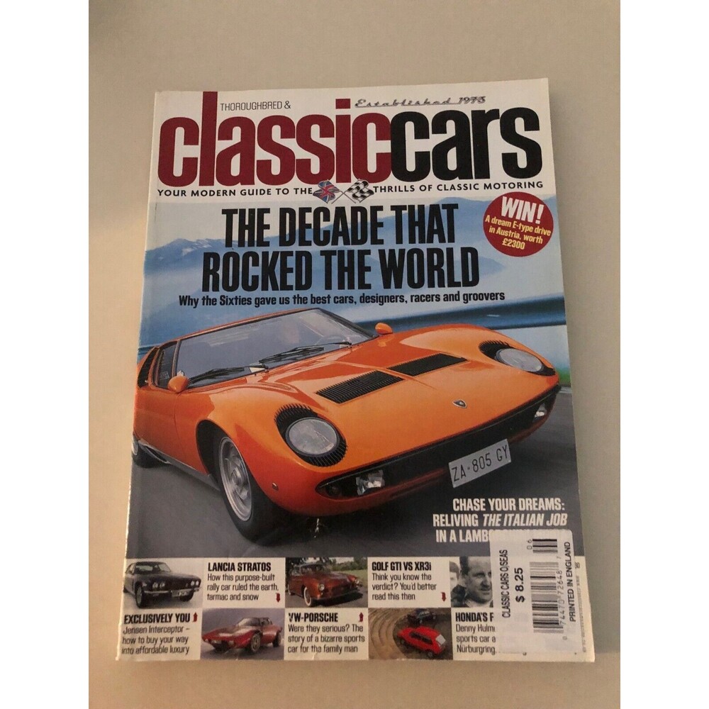 Thoroughbred‎ & Classic Cars Magazine June 2004 UK